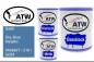 Preview: Saab, Sky Blue Metallic, WA889T / 318 / GOM: 1L Lackdose + 1L Klarlack + 500ml Härter - Set, von ATW Autoteile West.